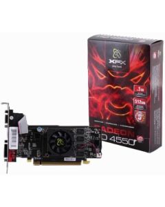 XFX ATI Radeon HD4550 512MB DDR2 VGA/DVI/HDTV Low-Profile PCI-Express Video Card HD455XYAF2