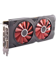 XFX RS Black RX 570 OC 4GB DDR5 3xDP HDMI DVI w/Custom Backplate RX-570P4DFDR